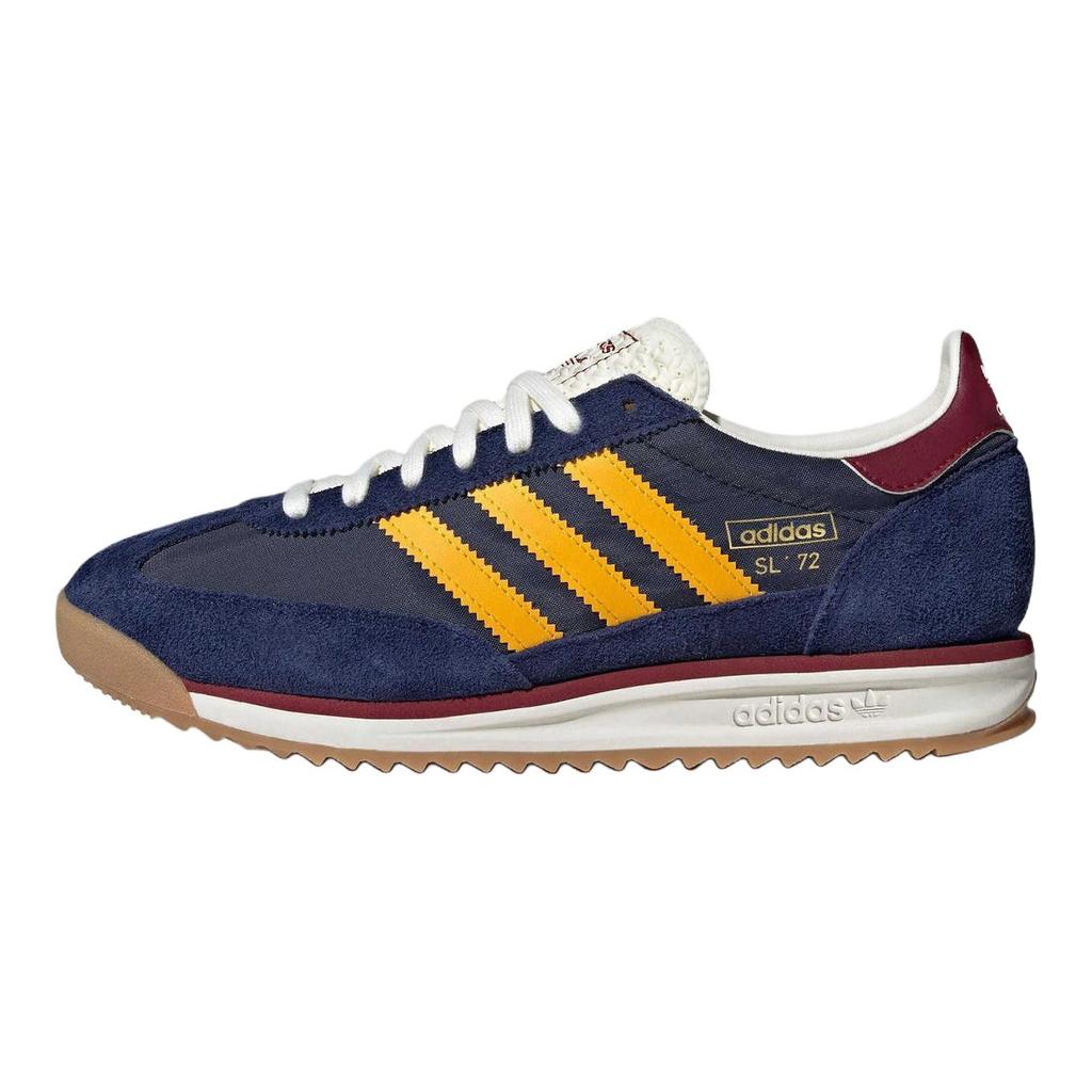 Adidas Originals SL 72 Slip Resistant Abrasion Resistant Low top Casual Shoes Unisex Dark Blue JQ8152
