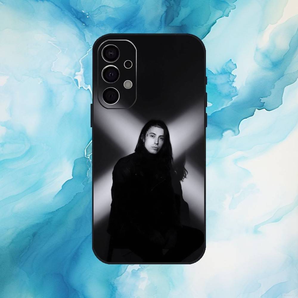 F-FallingS In Reverse Band Phone Case For Samsung Galaxy A73,A72,A71,A70,A53,A52,A51,Others Soft Black Cover