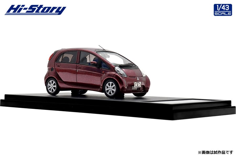 INTERALLIED Hi Story Mitsubishi i T Raspberry Red Pearl Finished Model HS508RP 1/43 (2010)