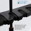 2pcs Wall Mounted Fishing Rod Storage Rack - Holds 6 Rods, Saves Space, Easy Access