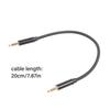 2.5mm TRRS Audios Cord 4Pole Male to Male Audios Cable with Gold Plate Connectors for High Fidelitys Sound Transmission