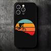 Mountain Bike Bicycle Soft Phone Case for iPhone 16 16E 17 Air 15 Pro Max 14 Plus 13 Mini 11 12 7 Black Cover Back Shell