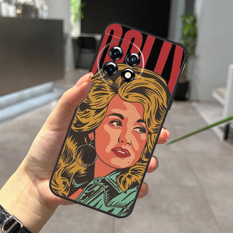 Dolly Parton Case For OnePlus Nord 5 CE 2 3 4 Lite N20 N30 OnePlus 15 R 13 12 11 10 Pro 10T 12R 13R Cover