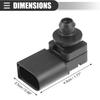 Intake Manifold Pressure MAP Sensor 13627792260 for BMW M57N M57N2 &N57S Engines