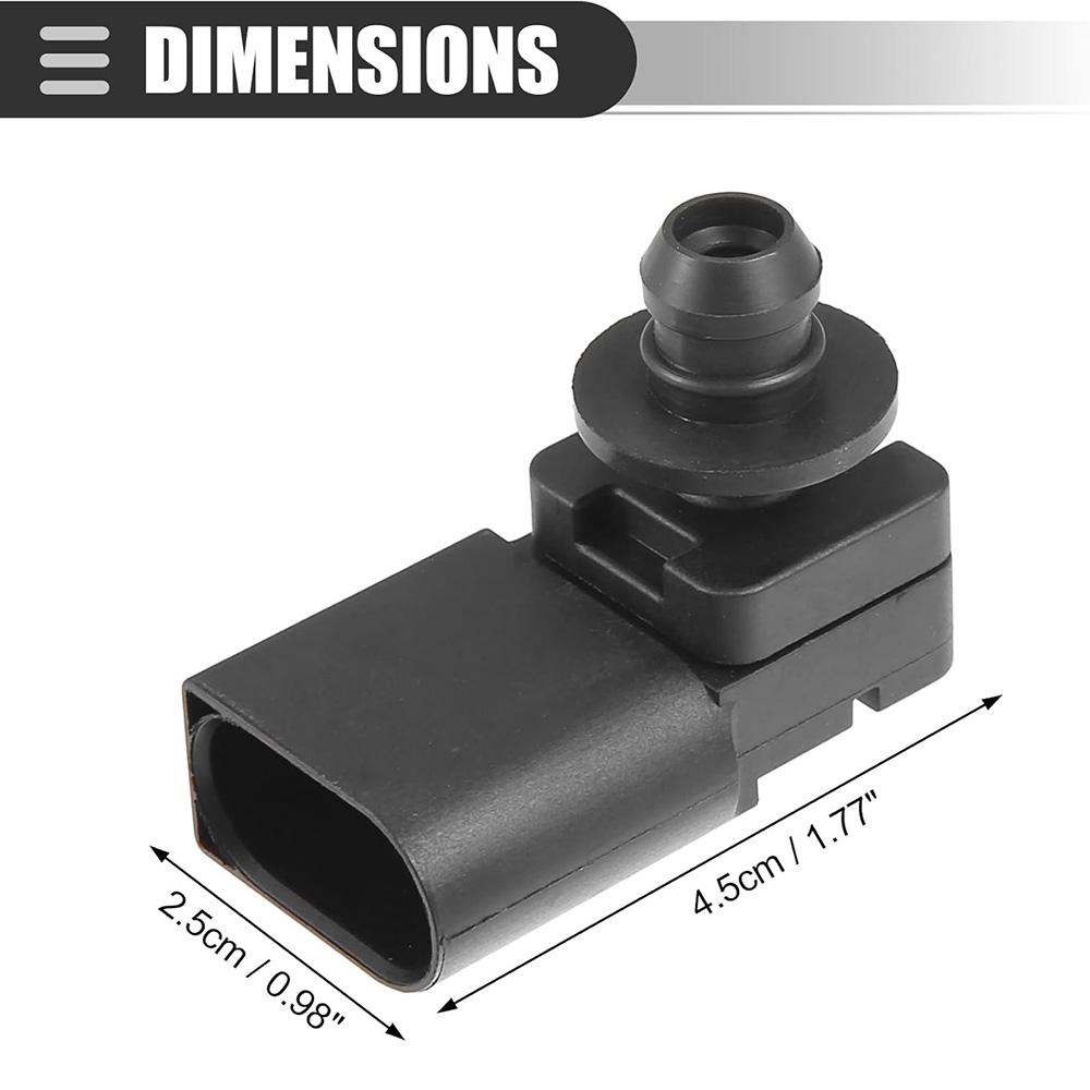 Intake Manifold Pressure MAP Sensor 13627792260 for BMW M57N M57N2 & N57S Engine