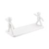 Punch-Free Wall-Mounted Kitchen and Bathroom Storage Rack