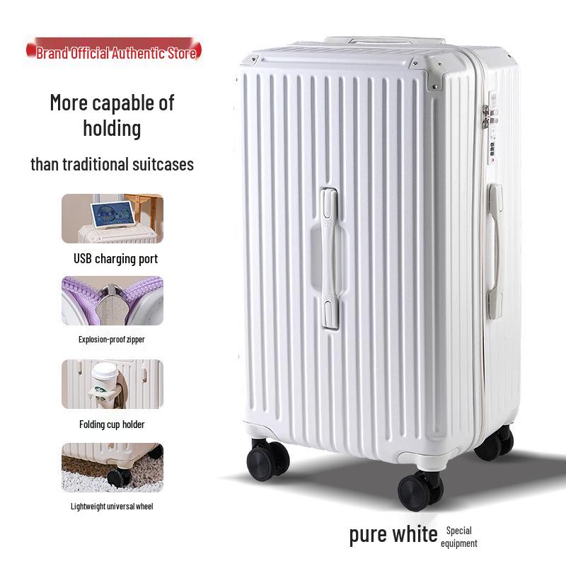 

2026 Multifunctional 24-inch Durable Trolley Case with Combination Lock for Students Travel 20-inch with Reinforced Corners