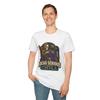 Skeleton Knitting Gothic Halloween Cozy Crochet Grim Unisex Softstyle T-Shirt