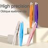 Colourful Precision Stainless Steel Tweezers For Eyebrow Hair Facial Hair Removal, Splinter, Blackhead Slant Tip Angle Tip Point