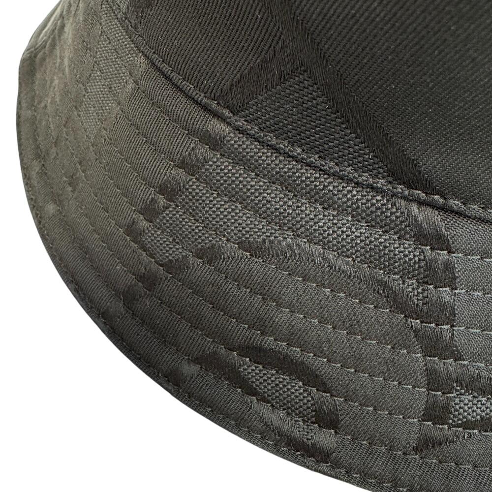 Burberry Bucket Hat Monogram Nylon Other Hats Black Nylon Used