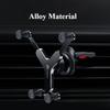 Hipacool Car Bracket for Phone Car Air Vent Phone Support Stand Holder Alloy Car Cell Phone Mount for 4.7-7inches iPhone Xiaomi