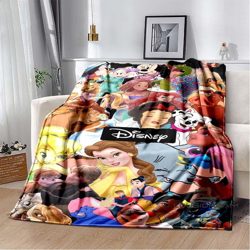 Adorable Princess Cartoon Blanket, Super Soft and Cute, Perfect for Travel, Bedding, Sofa Blankets, or Birthday Gifts.