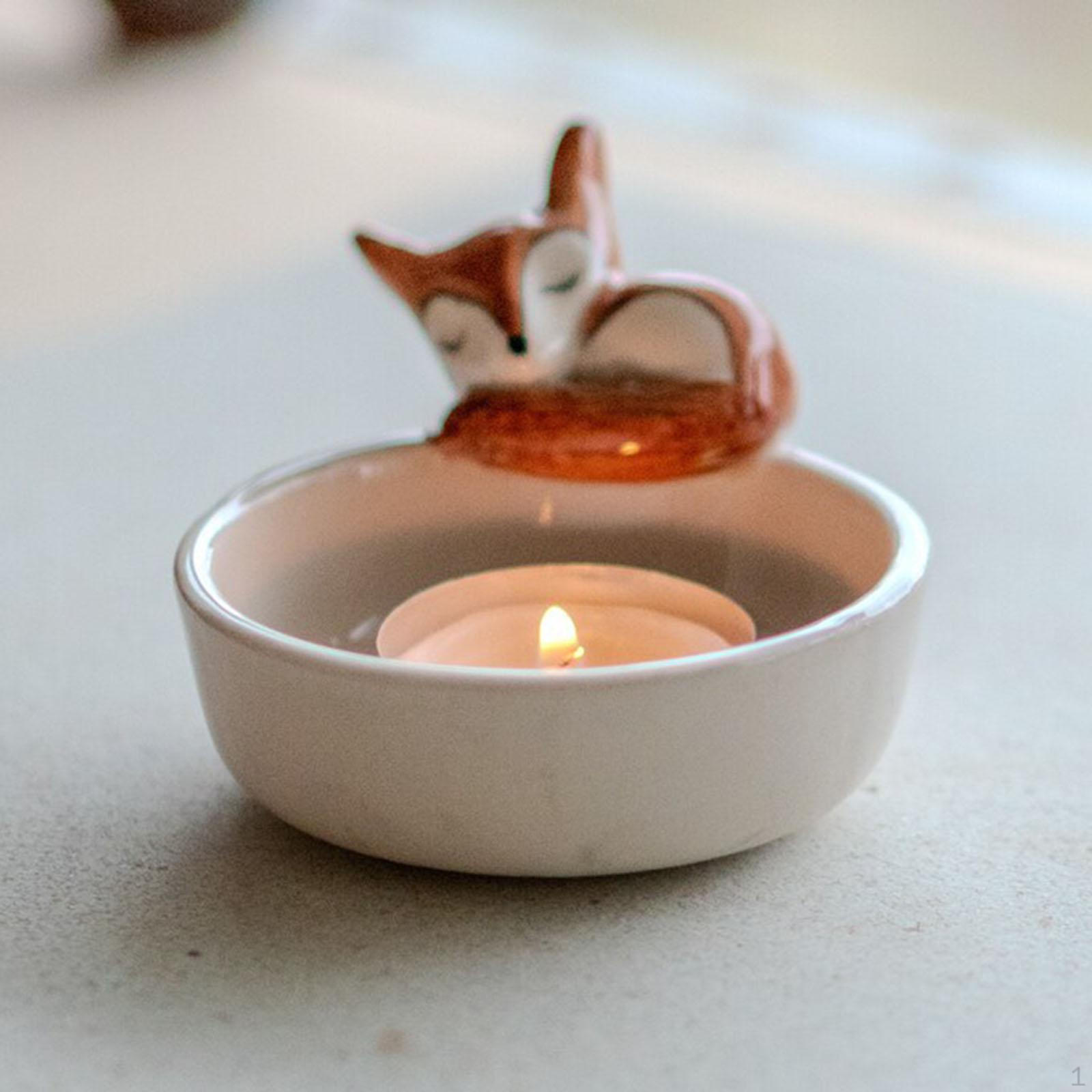 

Подсвечник Tealight, подсвечник с ароматом спящей лисы, декоративная подставка
