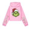 Kids' Casual Fashion Christmas Printed Long Sleeve Hooded Sweatshirt (No Drawstring)