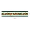 180CM Christmas Tablecloth Polyester Rectangular Snowflake Table Cover For Christmas Navidad Dinner Table Decoration Supplies