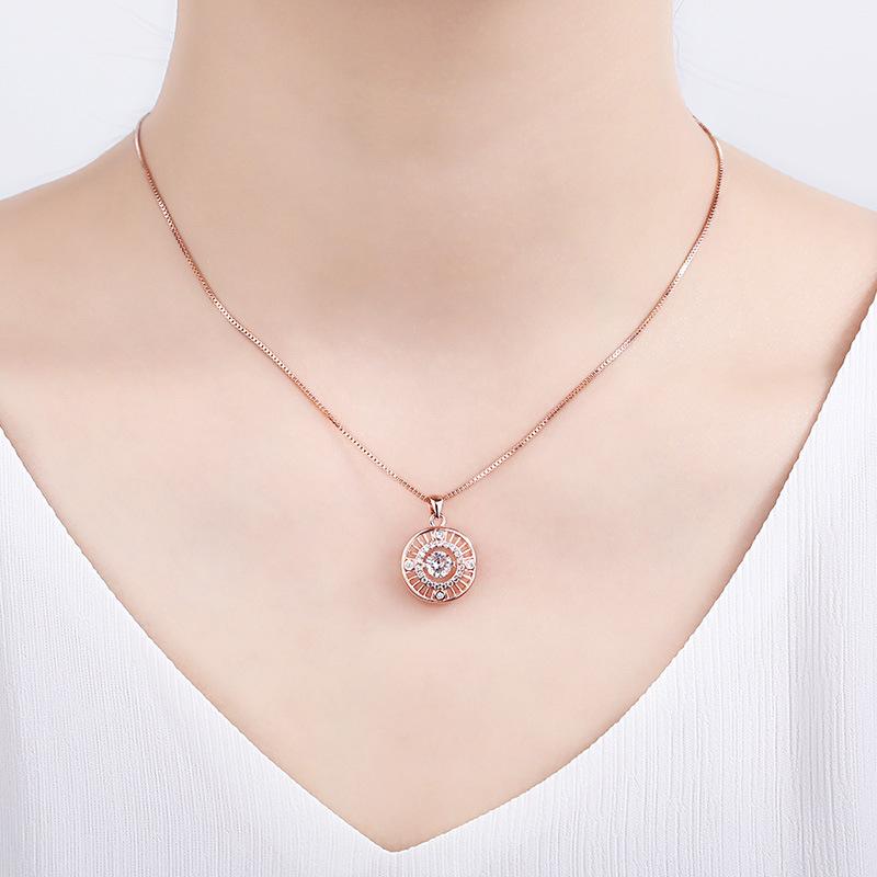 Lindon kvinner Halskjede anheng kobberlegering Zircon Fashion Gift