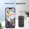 Charging Douyin Nine-button Remote Control Bluetooth Selfie Device Short Video Kuaishou Remote Control Shooting Mobile Phone Taking Pictures