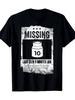 Missing 10mm Socket Funny Auto Mechanic Repairman Machinist TShirt 100 Cotton ONeck Short Sleeve Summer Casual Mens Tshirt