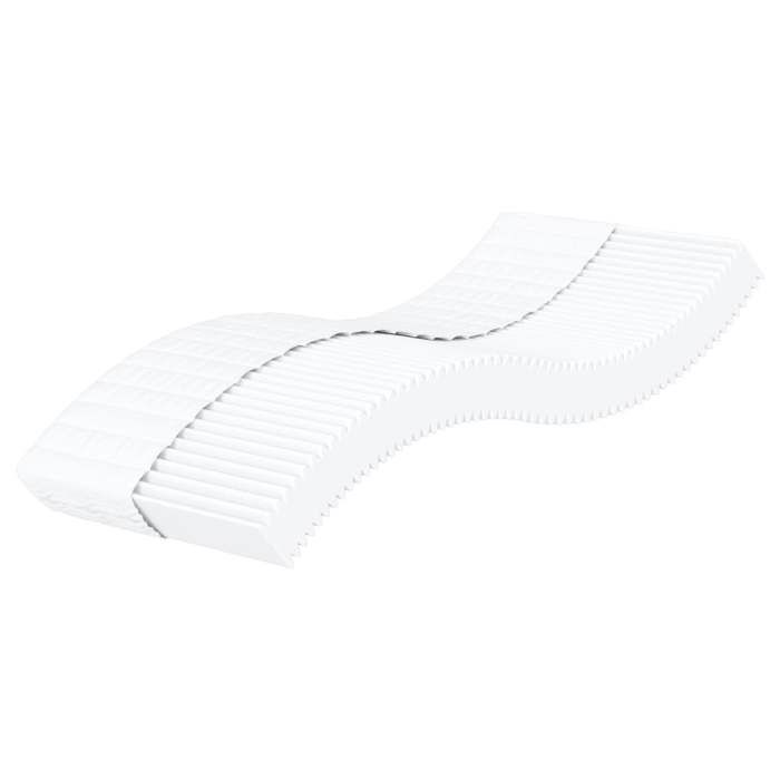 VidaXL Matelas en mousse blanc 100x200 cm dureté H2 H3,matelas de lit,matelas rafraîchissant,matelas souple,matelas 356342