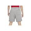 Jordan Fleece-Lined Solid Color Drawstring Jogger Shorts Men Bottoms Gray DA9827-091