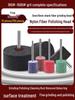 Nylon Fiber Polishing Wheel with Stainless Steel Wire, 3/6mm Shank for Electric Drill/Grinder, Pneumatic Grinding Head.