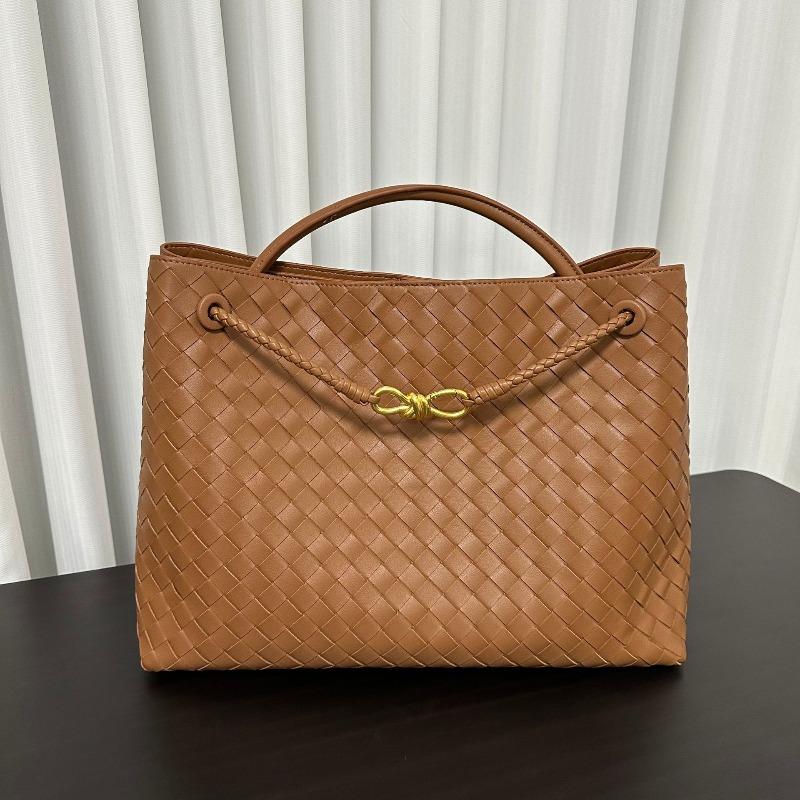 Modische neue gewebte Tasche große Kapazität vielseitig Diamant-Rindsleder-Tragetasche lässige Schulter-Handtasche