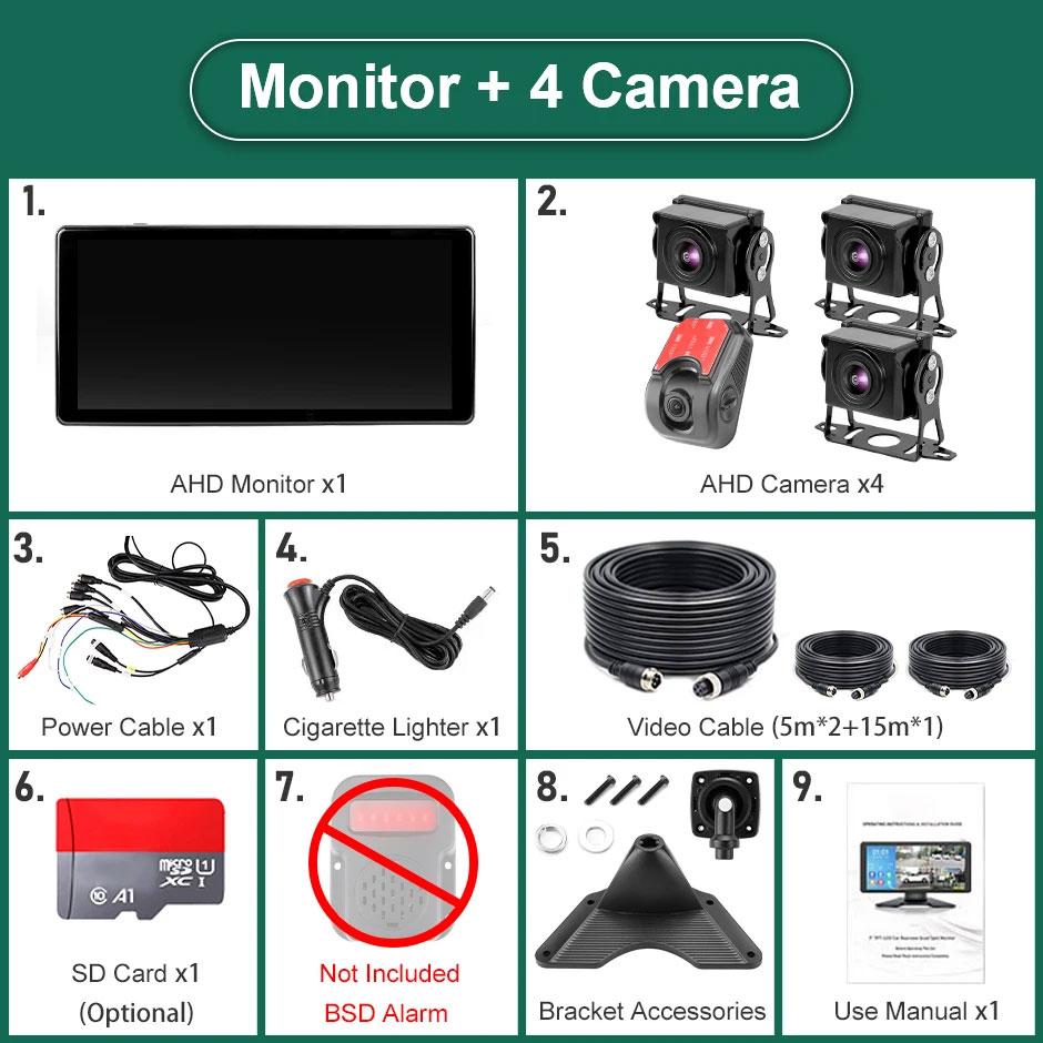 4 Cameras