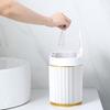 4L Smart Sensor Trash Can Desk Small Lovely Mini Light Luxury Wind Mini Basket Bucket Small Papelera Escritorio