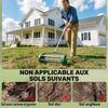 Lawn Aerator Roller, Telescopic Handle, 98 x 45 x 87 cm, Green