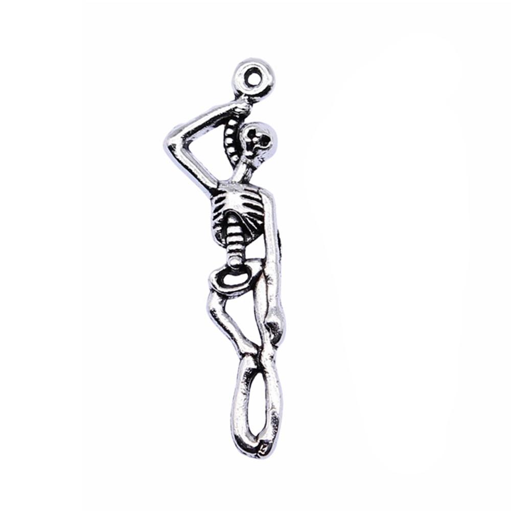 Halloween Pranks Charms Multi Color Alloy Pendants For Halloween Gothic Jewelry Accessories