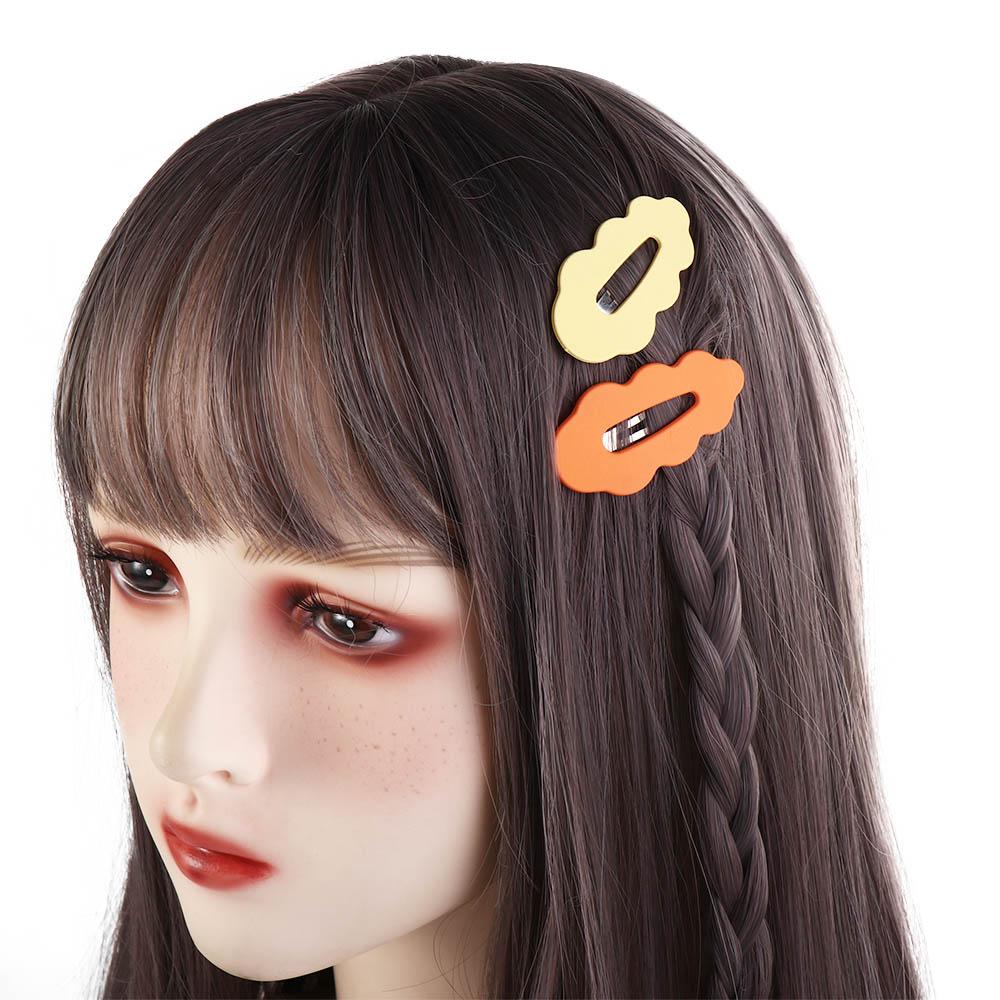 Girl Candy Color For Women Korean Style Hairpin Female Barrettes Wave Hair Clip Hair Accessories