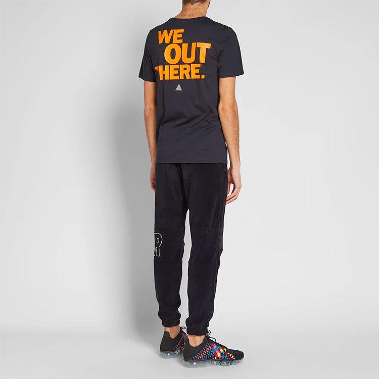 Nike ACG T Shirts Men's Crew Neck Moderate Straight Fit AQ3951-010