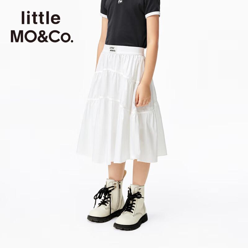 little MO&Co. Girls UPF100+ Sun Protection A-Line Midi Skirt 110
