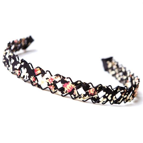 Buy 3pcs Hollow Woven Hair Hoop Women Metal Headband Hair Band Hair
