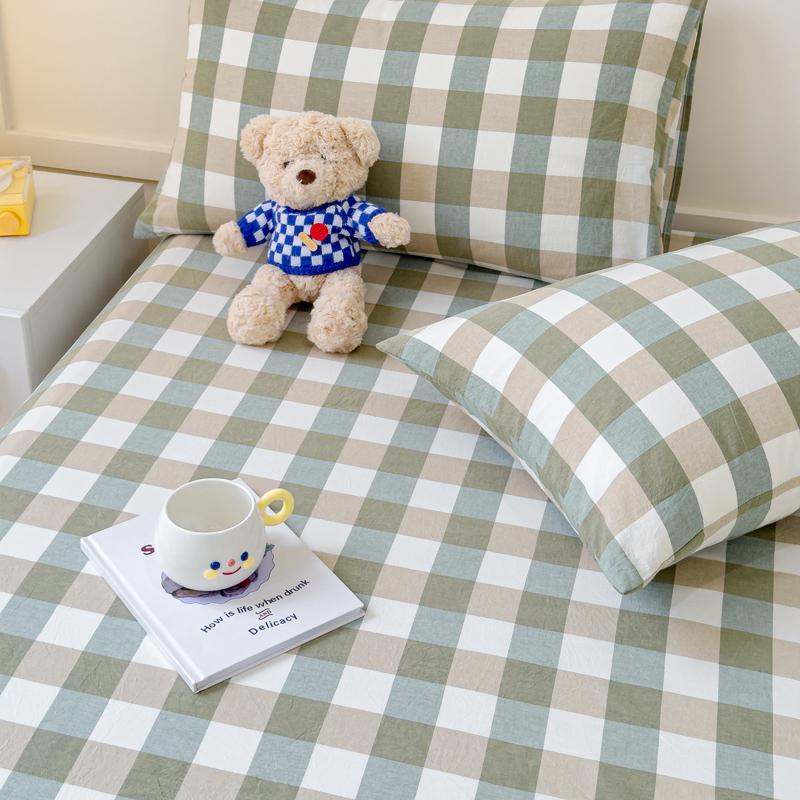 2pcs Pillowcase 100% Cotton Pillow Cover Stripe Style Pillowsham 48x74cm Pillow Case Home Bed Soft Pillowslip Fundas De Almohada