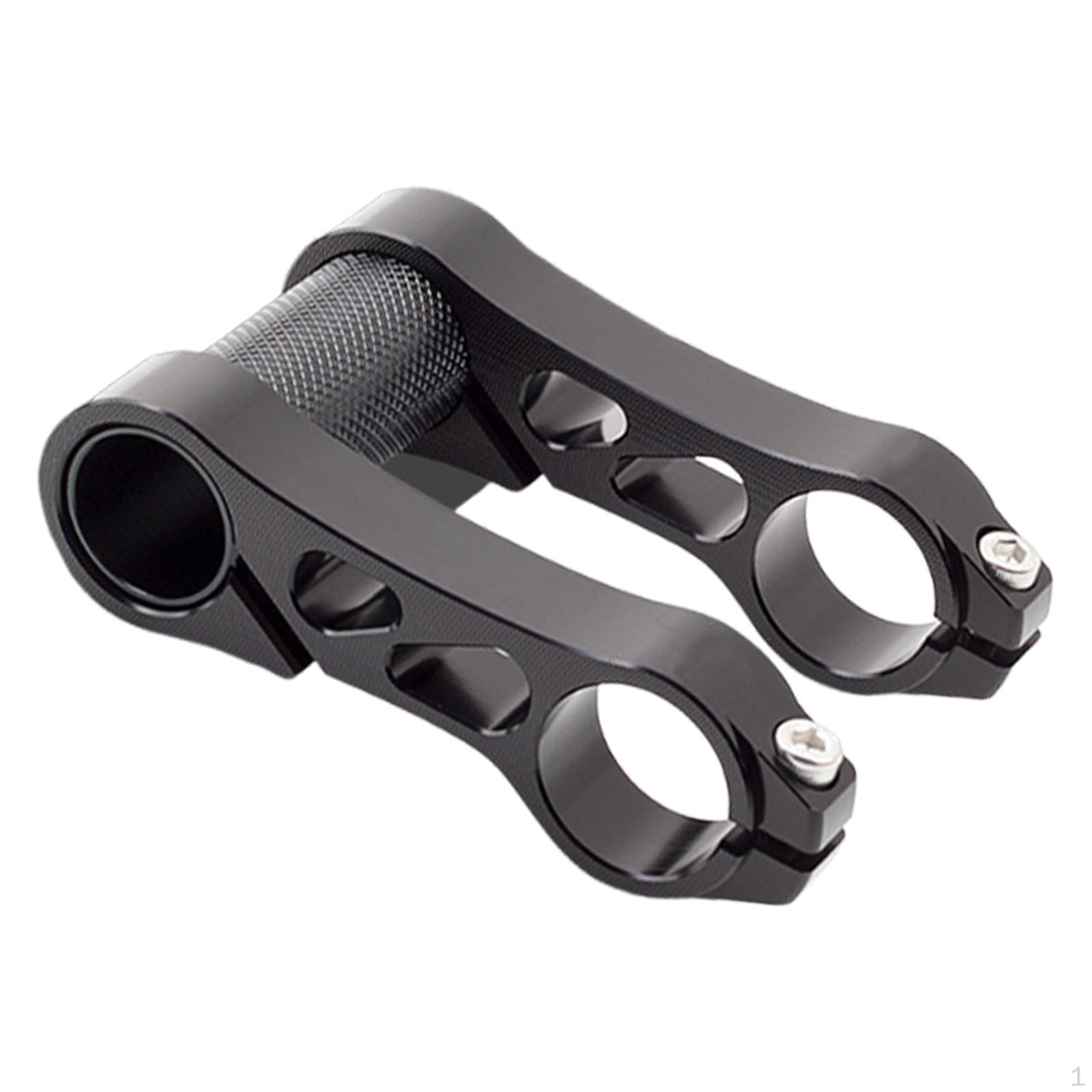 

Удлинители руля Подъемник выноса велосипеда,Легкий,С двойным зажимом,Удлинители Удлинение руля black