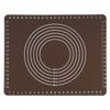 Yoshikawa Silicone Mat 5040cm Measurements Non-Slip Easy Release Foldable Storage Bread Gift Wrapping Specification SJ1455