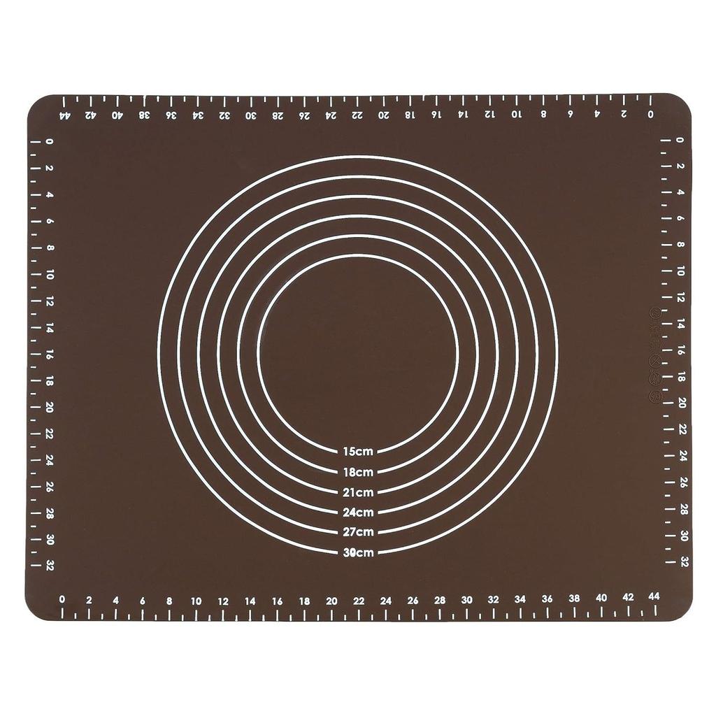 Yoshikawa Silicone Mat 5040cm Measurements Non-Slip Easy Release Foldable Storage Bread Gift Wrapping Specification SJ1455