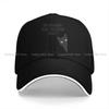 Washed Unisexs Baseball Cap Invading Your Personal Space Trucker Snapback Caps Dad Hat Black Cat
