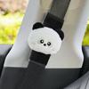 1pc Short Style Car Safety Seatbelt Cover Cute Cartoon Cloud Bow Seat Belt Harness Cushion Auto Shoulder Strap Protector Pad