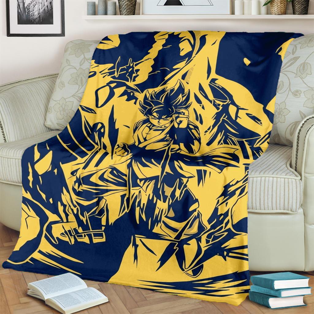Dragon Ball! Home Blanket Warm Comfortable Flannel for Bedrooms, Sofas, Beds, Chairs, Picnics, Travel