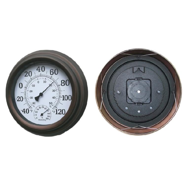 Indoor Outdoor Thermometer Wall Thermometer Hygrometer Wireless Large Number