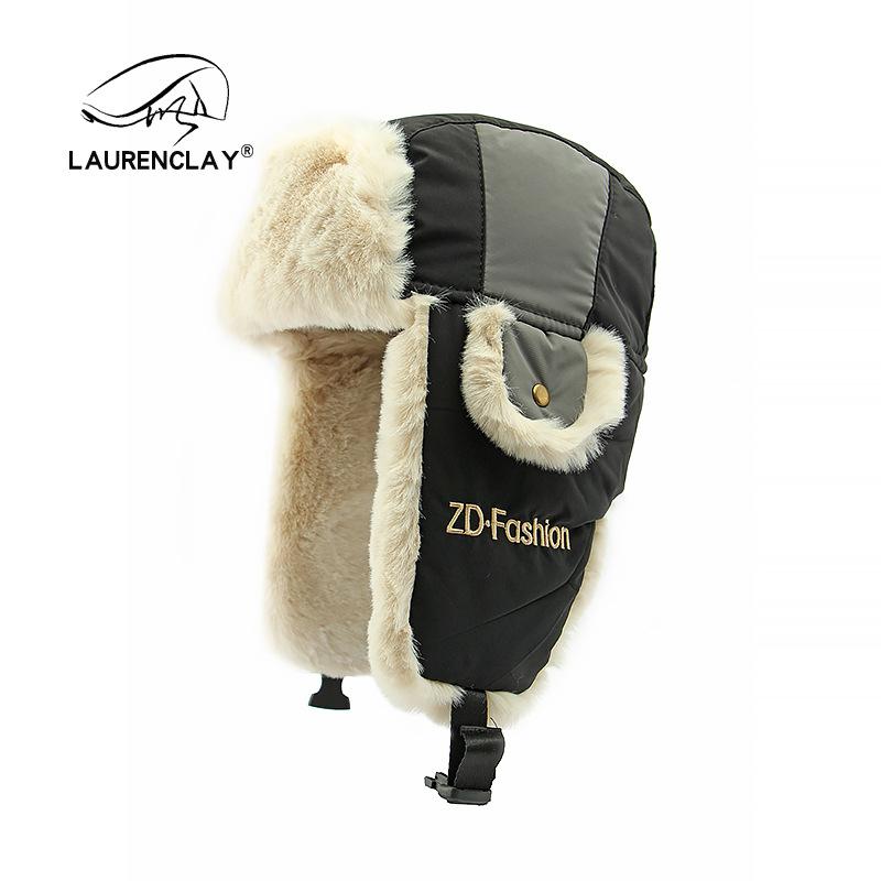 Hut Herren Winter warm Fleece verdickt Outdoor winddicht und kalt Pilotenmütze warme Mütze Damen