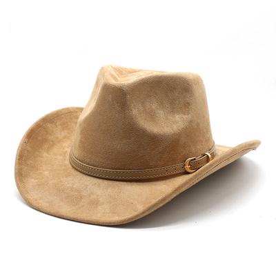 Minority Wildleder Hutband Herren Damen Paar Hut Western Cowboy Zylinder
