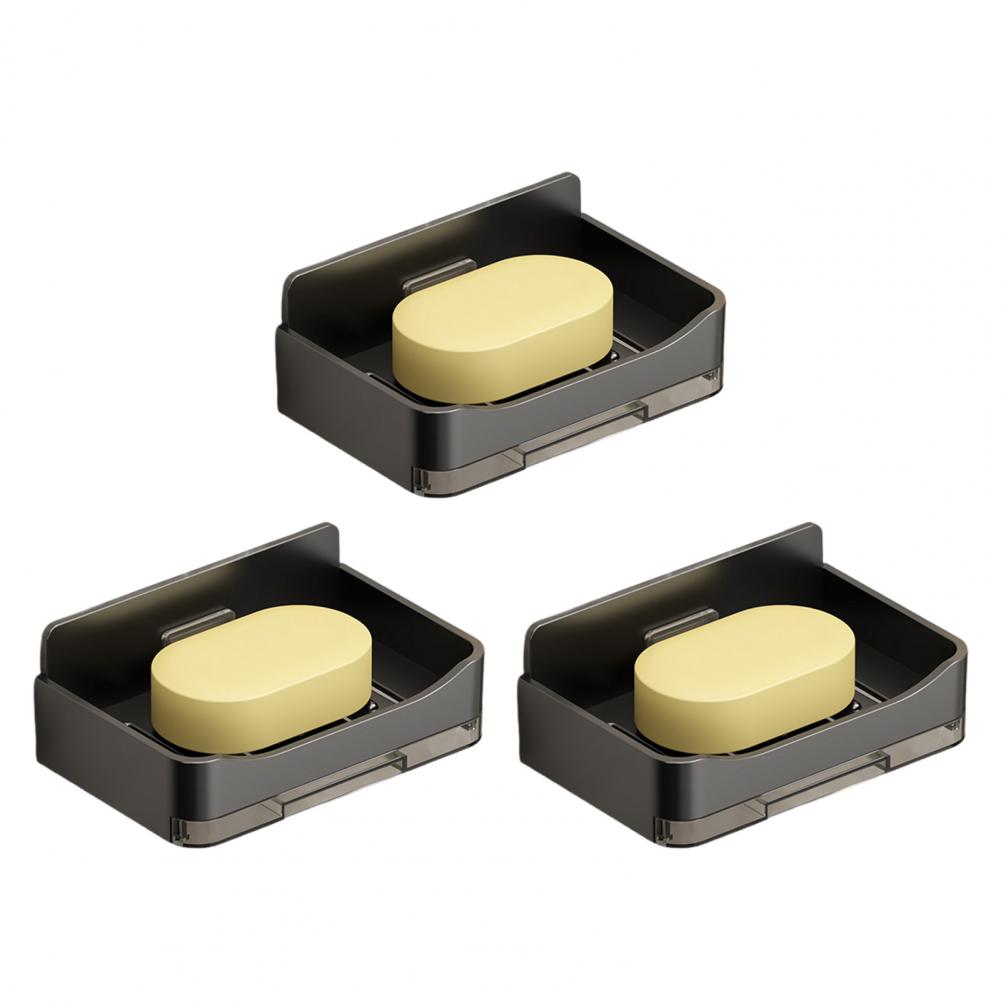 Bathroom Soap Holder Without Drilling Bathroom Shower Storage Soap Tray Mesh Rack Wall Soap Dish Organizer Bathroom Accessories