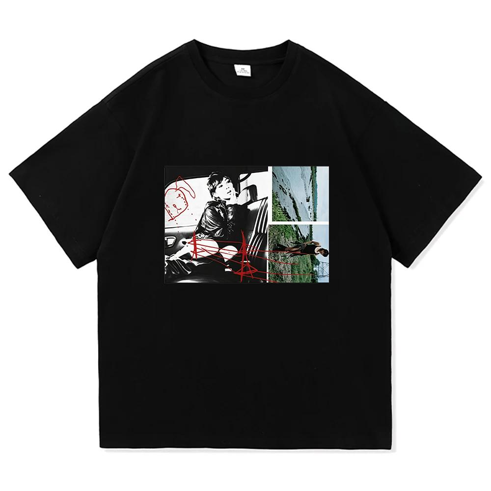Beabadoobee Pylon The Album Cover Cartoon Print T Shirts Summer High Quality Cotton Tee Unisex Comfort Oneck Short Sleeve Tops