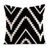 Modern Minimalist Geometric Patterns Throw Pillow Cover With Short Plush Print For Living Room Sofa Decoration Cushion Cover