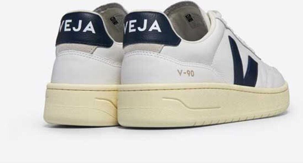 Кроссовки Veja V-90 кожаные белые Vd2003656-extrawhitenautico