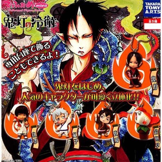 

Деформированный мини-комплект Hozuki no Reitetsu, все 5 типов Gacha Gacha