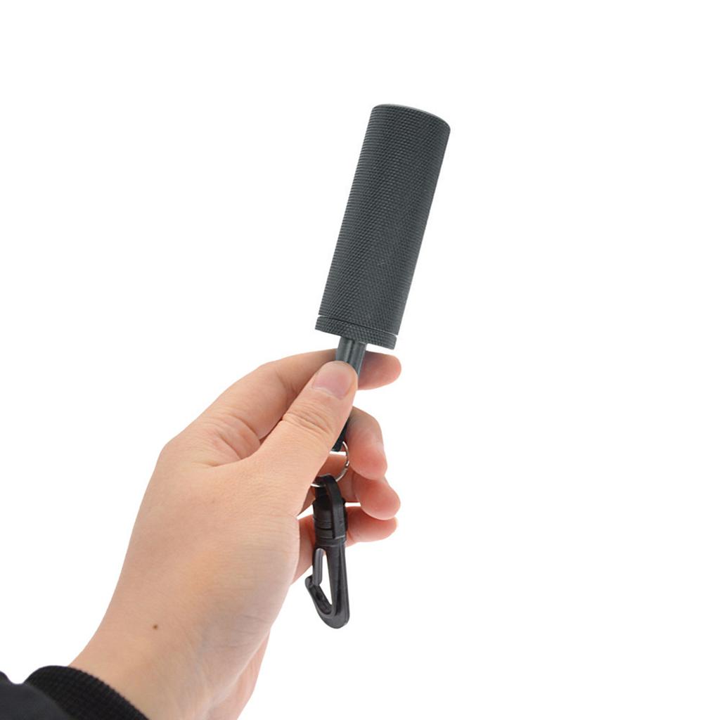 Scuba Rattle Stick Aluminum Alloy Underwater Shaker Underwater Communication Device with Clip